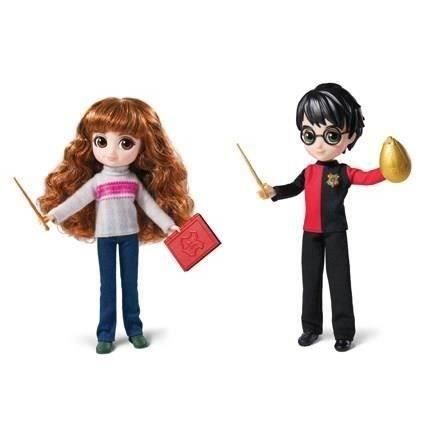 Wizarding World - Scatola per bambole deluxe 20 cm HARRY E HERMIONE - Disponibile in 3-4 giorni lavorativi Spin Master