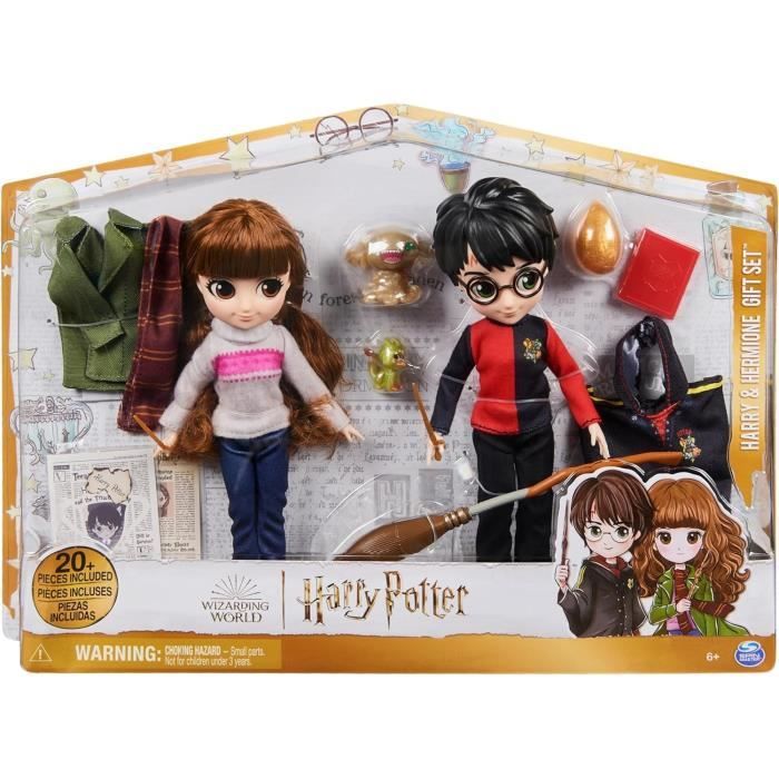 Wizarding World - Scatola per bambole deluxe 20 cm HARRY E HERMIONE - Disponibile in 3-4 giorni lavorativi Spin Master