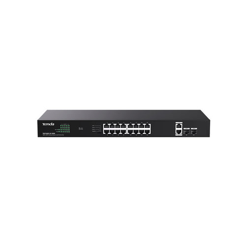 TENDA SWITCH POE UNMANAGED, 20 PORT, 16 POE - Disponibile in 3-4 giorni lavorativi