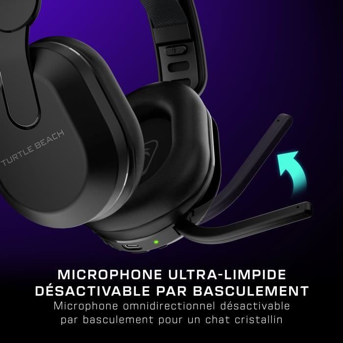 Cuffie da gioco wireless - TURTLE BEACH - Stealth 500 PS - Nere - Disponibile in 3-4 giorni lavorativi