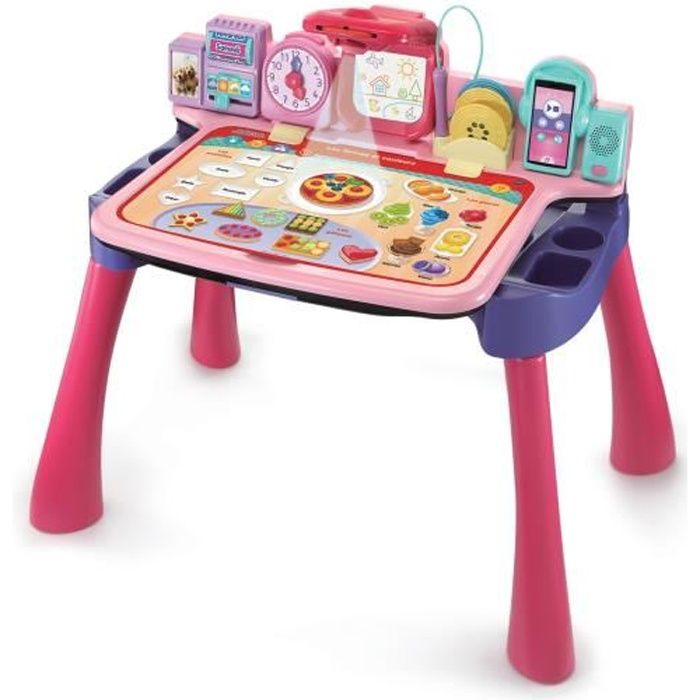 VTECH - Magi 5 in 1 Scrivania Interattiva - Rosa - Disponibile in 3-4 giorni lavorativi