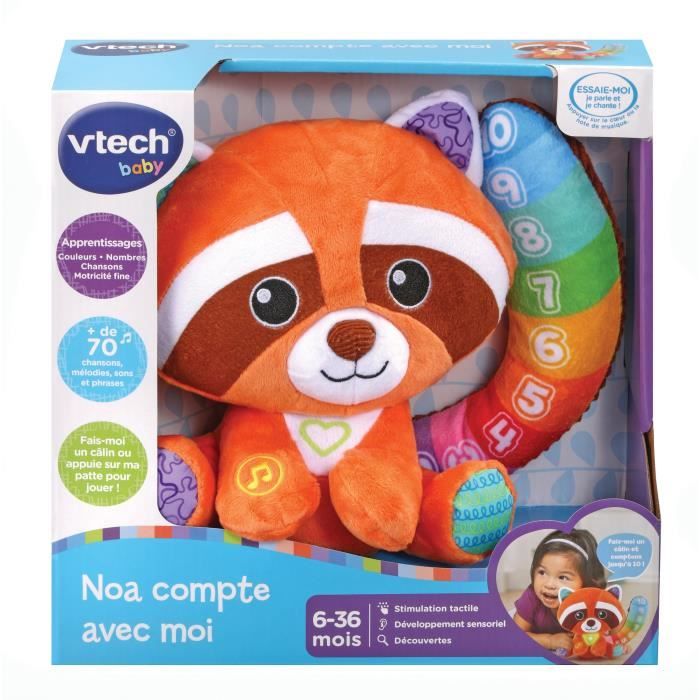 Vtech Baby - La peluche Noa conta con me - 6-36 mesi - Disponibile in 3-4 giorni lavorativi