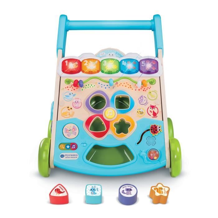 VTECH SUPER INTERACTIVE NATURE TROTTER (GIOCATTOLO CON PARTE IN LEGNO CERTIFICATO FSC) - Disponibile in 3-4 giorni lavorativi