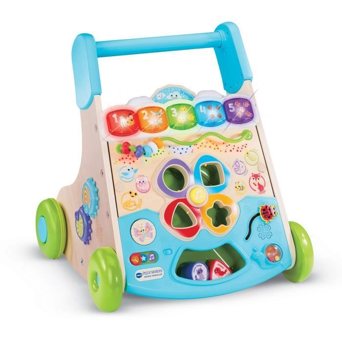 VTECH SUPER INTERACTIVE NATURE TROTTER (GIOCATTOLO CON PARTE IN LEGNO CERTIFICATO FSC) - Disponibile in 3-4 giorni lavorativi