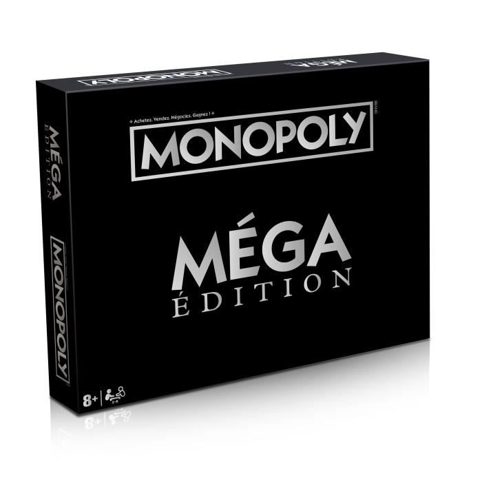 Gioco da tavolo - MOSSE VINCENTI - Monopoly Mega Edition - Nuove piazze, grattacieli e mega affitti - Disponibile in 3-4 giorni lavorativi