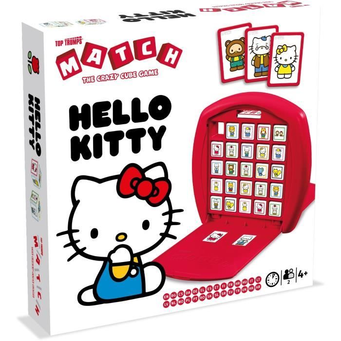 Gioco da tavolo - MOSSE VINCENTI - Abbina Hello Kitty - Allinea 5 cubi identici per vincere - Disponibile in 3-4 giorni lavorativi