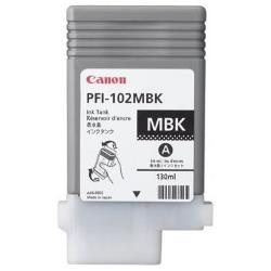 CANON SERBATOIO INCH. NERO MATT PFI-102MBK SINGOLO (130ml) 0894B001 x iPF 610/710/720/605/510 - Disponibile in 3-4 giorni lavorativi