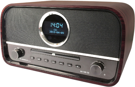 Albrecht DR 790 CD Digital- UKW-Radio - Bluetooth - CD-Player - USB Kopfhrer - 4.1 Stereo - Fernbedienung (27790) - Disponibile in 6-7 giorni lavorativi