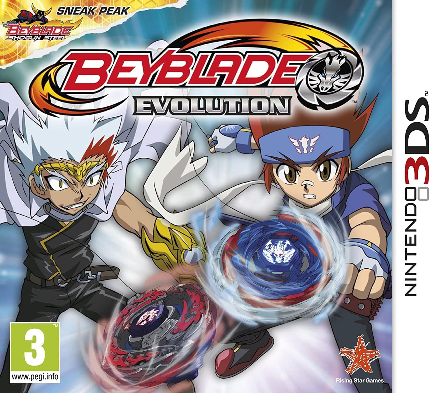 3DS Beyblade Evolution - Usato garantito Disponibilità immediata