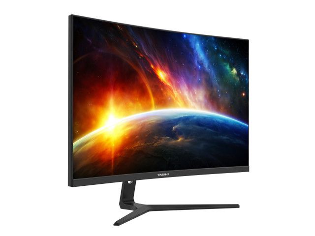 Monitor Nuovo MONITOR YASHI CURVED PIONEER 31.5'' 2K 180Hz YZ3230 2560x1440 1ms MPRT 350cd/m 2x2W MM 2xDP 2xHDMI RGB VESA - Disponibile in 3-4 giorni lavorativi