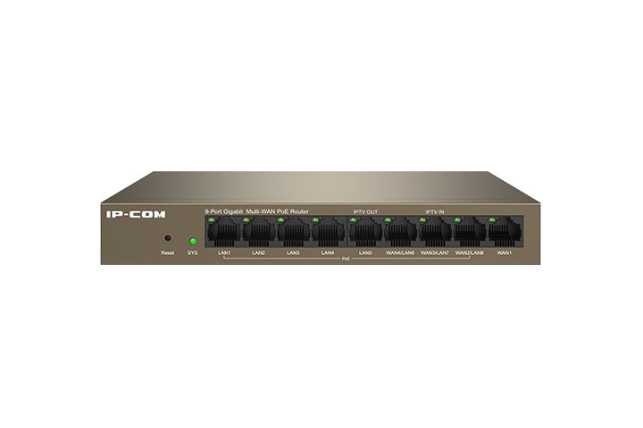 ROUTER IP-COM M20-8G-PoE 9P CLOUD MANAGED PoE ROUTER - Disponibile in 3-4 giorni lavorativi