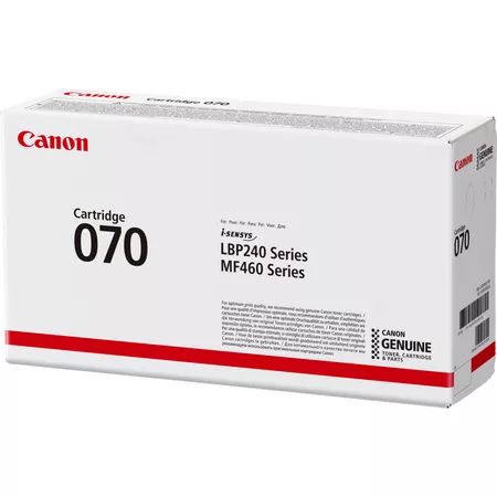 TONER CANON 070 BK Nero 3000PP x LBP243dw LBP246dw MF461dw MF463dw MF465dw - Disponibile in 3-4 giorni lavorativi