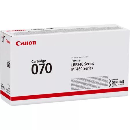 TONER CANON 070 BK Nero 3000PP x LBP243dw LBP246dw MF461dw MF463dw MF465dw - Disponibile in 3-4 giorni lavorativi