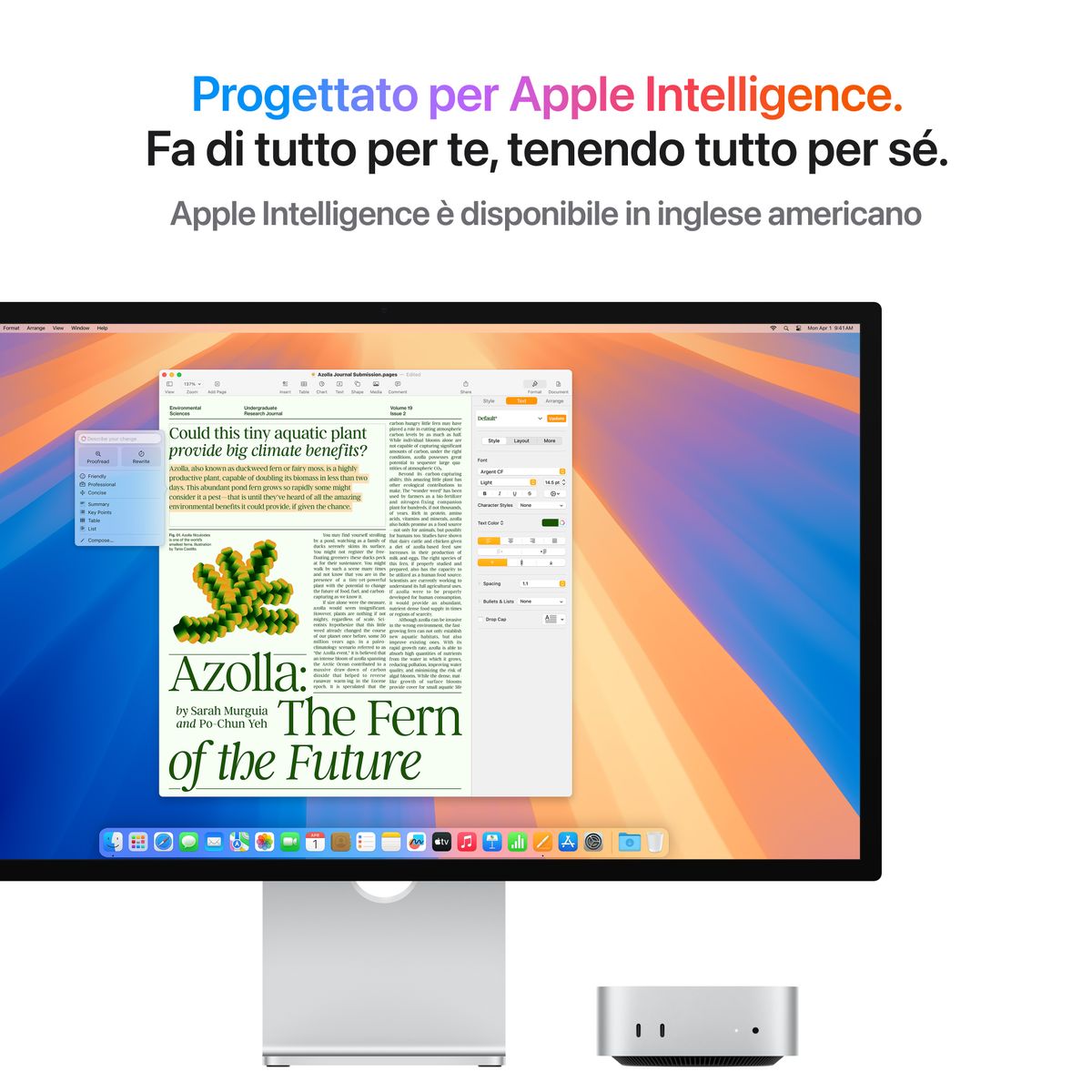 Apple Mac Mini 2024 M4 10C/10G 16/256GB MU9D3T/A - Disponibile in 2-3 giorni lavorativi