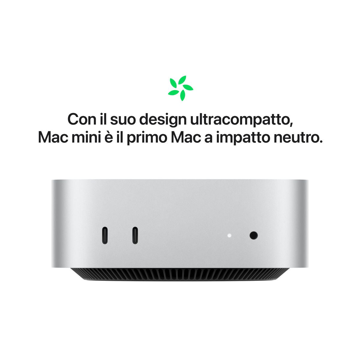 Apple Mac Mini 2024 M4 10C/10G 16/256GB MU9D3T/A - Disponibile in 2-3 giorni lavorativi