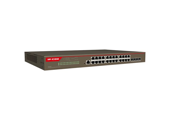 IP-COM SWITCH MANAGED L3, 24 PORT G + 4 SFP+ 10G - Disponibile in 3-4 giorni lavorativi