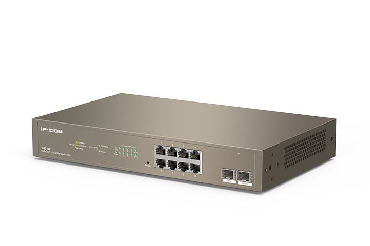 SWITCH IP-COM G3310F 8P GIGABIT + 2SFP Cloud Managed - Disponibile in 3-4 giorni lavorativi Ip-com