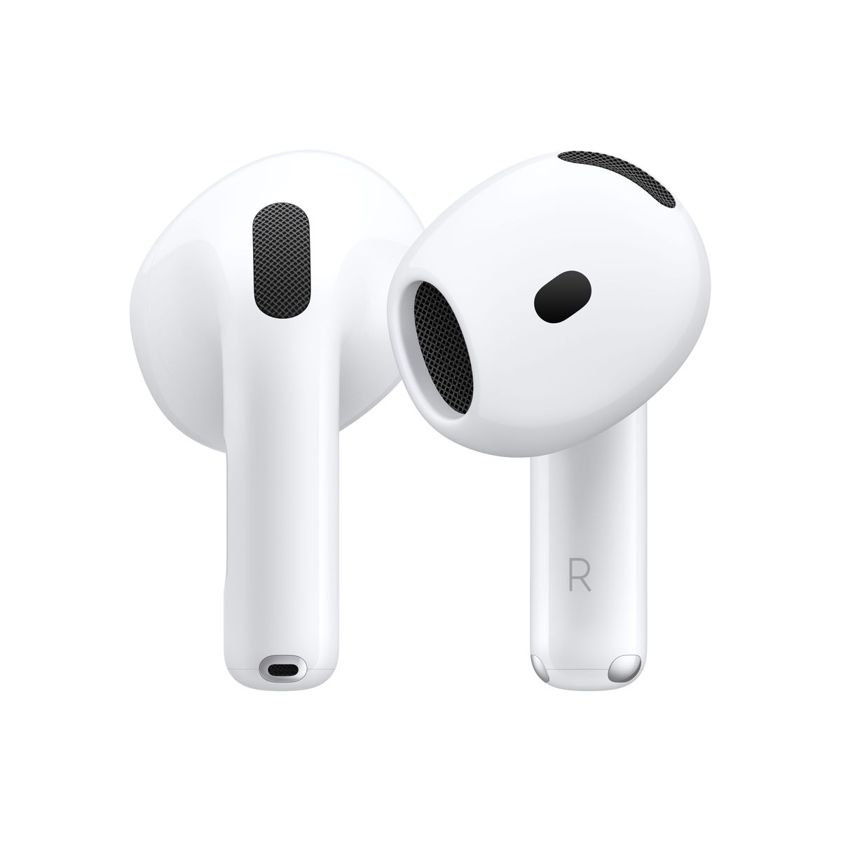 Apple Auricolari AirPods 4 2024 + Cust.Ric. USB-C (ANC) MXP93ZM/A - Disponibile in 2-3 giorni lavorativi