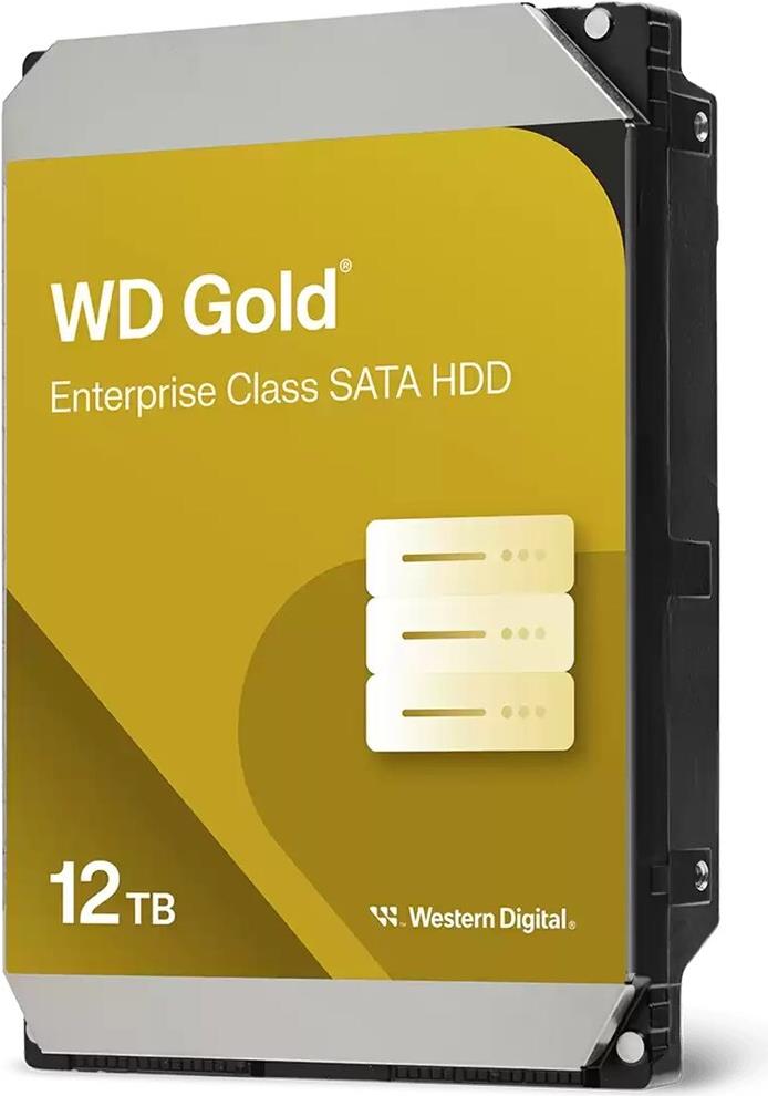 Western Digital Gold WD122KRYZ Interne Festplatte 12 TB 7200 RPM 512 MB 3.5" Serial ATA III (WD122KRYZ) - Disponibile in 6-7 giorni lavorativi