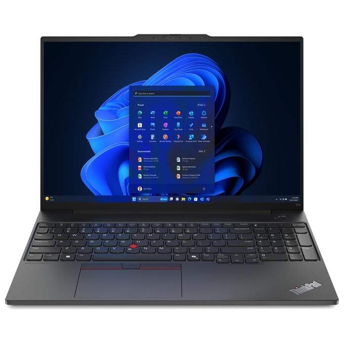 PC Notebook Nuovo Lenovo k E16 Gen 2 Amd Ryzen 7 7735hs 16Gb Hd 512Gb Ssd 16'' Windows 11 Pro - Disponibile in 3-4 giorni lavorativi