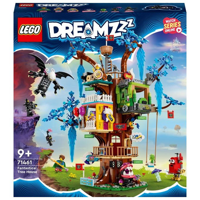 LEGO DREAMZzz 71461 La Fantastica Casa sull'Albero Giocattolo con 2 Modalita' e Minifigure, Giochi Creativi dal TV Show - Disponibile in 3-4 giorni lavorativi