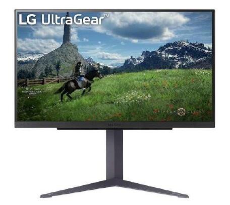 Monitor Gaming LG UltraGear 27GS85QX-B.AUE, Gaming-Monitor - (68.4 cm (27 Zoll), dunkelgrau, WQHD, IPS, HDMI, DP, USB-Hub, 180Hz Panel) [Energieklasse F] (27GS85QX-B.AEU) - Disponibile in 6-7 giorni lavorativi