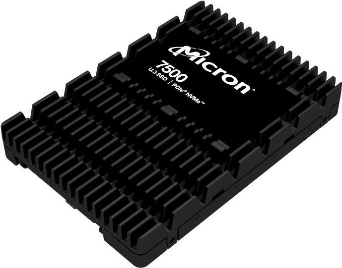 Micron 7500 PRO - SSD - Read Intensive - verschlsselt - 3.84 TB - intern - 2.5" (6.4 cm) - U.3 PCIe 4.0 (NVMe) - 256-Bit-AES, 3072-Bit-RSA, FIPS 140-3 Level 2, 208-Bit-RSA - TCG Opal Encryption 2.01 (MTFDKCC3T8TGP-1BK1DABYYR) - Disponibile in 6-7 gio...
