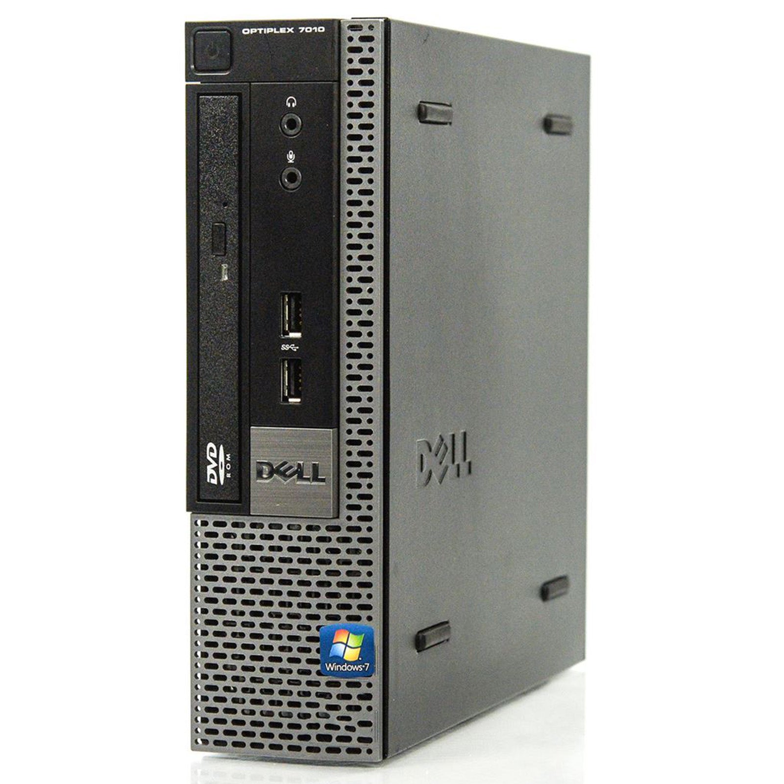 PC Desktop Ricondizionato - Grado A - Dell Optiplex 7010 USFF Computer Intel i5-3470S Ram 8GB SSD 240GB DVD-ROM (Ricondizionato Grado A) - Disponibile in 2-4 giorni lavorativi