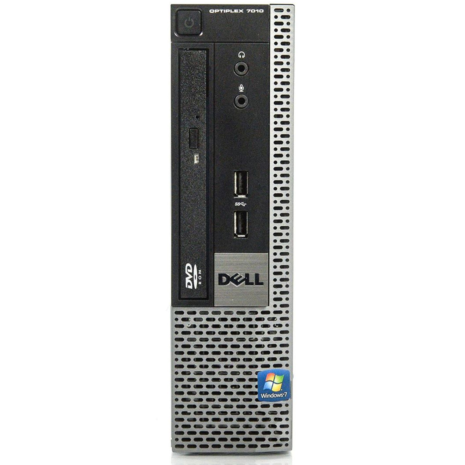 PC Desktop Ricondizionato - Grado A - Dell Optiplex 7010 USFF Computer Intel i5-3470S Ram 8GB SSD 240GB DVD-ROM (Ricondizionato Grado A) - Disponibile in 2-4 giorni lavorativi