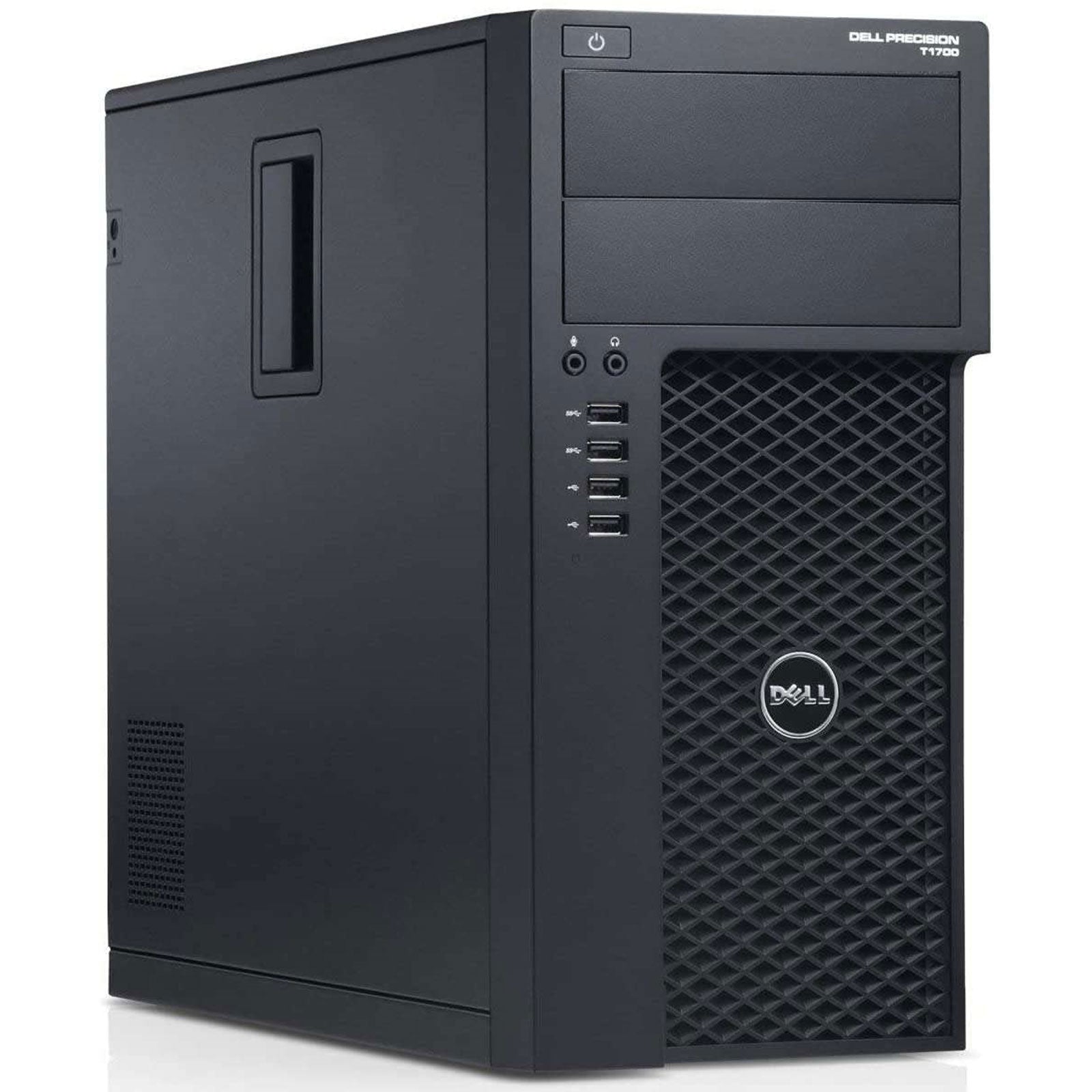 PC Desktop Ricondizionato - Grado A - Dell Precision T1700 Tower Computer Intel i7-4770 Ram 16GB SSD 480GB Nvidia Quadro K620 (Ricondizionato Grado A) - Disponibile in 2-4 giorni lavorativi