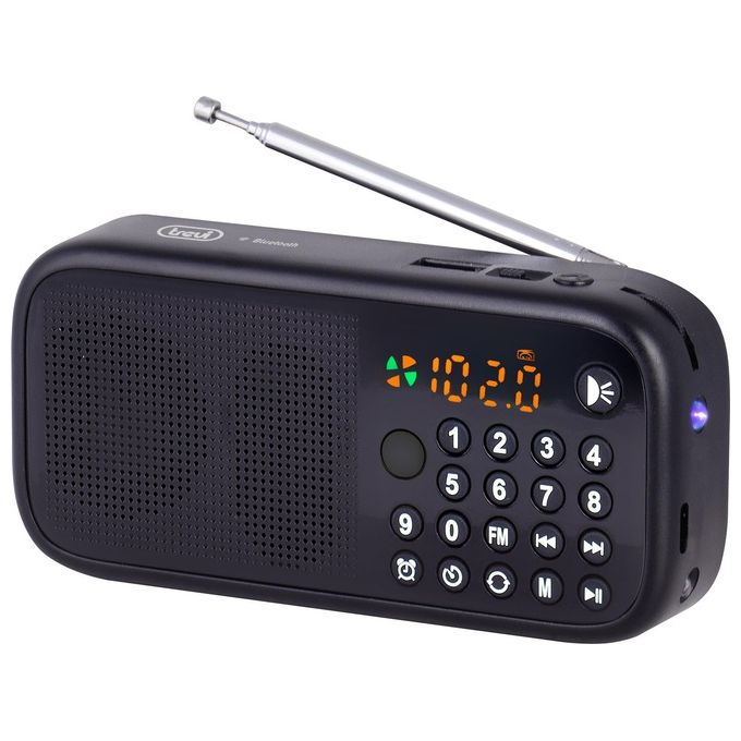 Trevi DR 7F40 BT Radio Digirale Portatile Nero - Disponibile in 3-4 giorni lavorativi