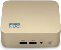 FutureNUC Lux NUC 13i7UL-W11P-1T/2x16W6E Intel Core i7 i7-1355U 32 GB DDR4-SDRAM 1 TB SSD Windows 11 Pro Mini PC Gold (105750) - Disponibile in 6-7 giorni lavorativi