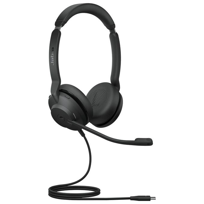 Jabra Evolve2 30 Auricolare Cablato a Padiglione Ufficio Usb Tipo-C Nero - Disponibile in 3-4 giorni lavorativi