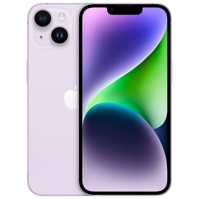 Smartphone nuovo Apple iPhone 14 128Gb 6.1'' Viola Italia - Disponibile in 3-4 giorni lavorativi