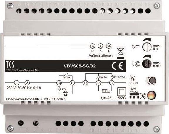 Versorgungs- und Steuergert VBVS05-SG/02 6TE (VBVS05-SG/02) - Disponibile in 6-7 giorni lavorativi