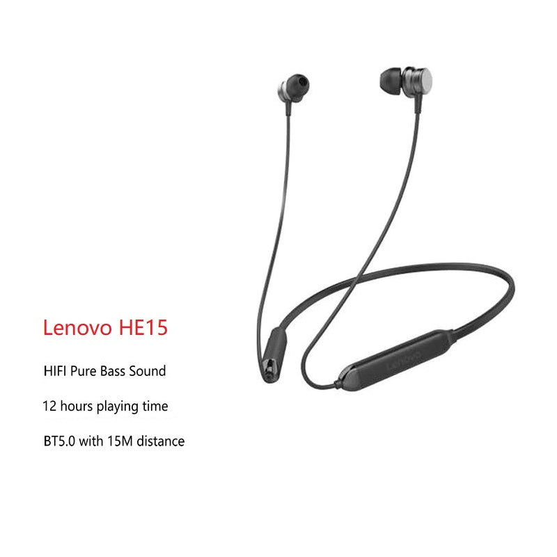 LENOVO AURICOLARI BLUETOOTH HE15 - Disponibile in 3-4 giorni lavorativi