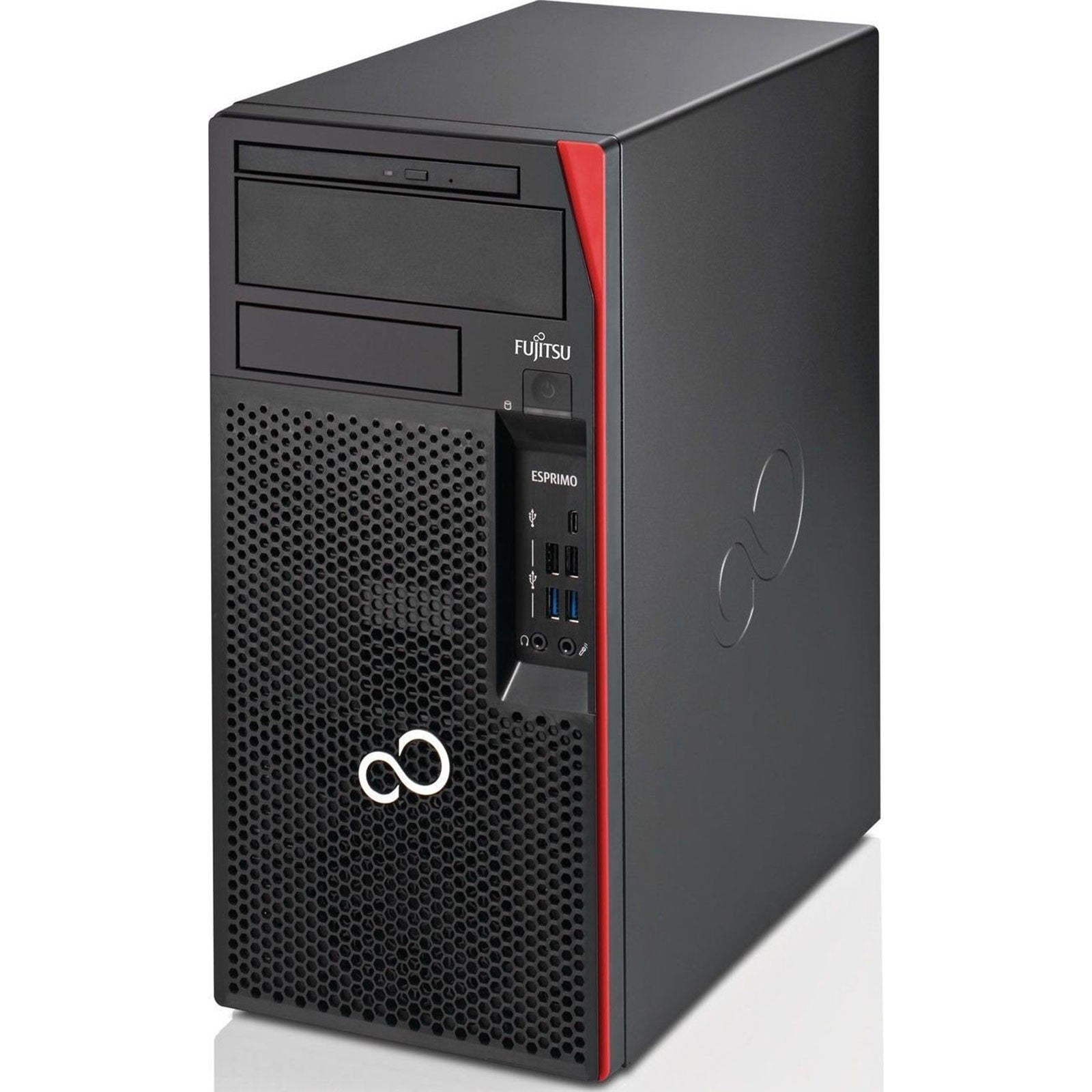 PC Desktop Ricondizionato - Grado A - Fujitsu Esprimo P758 Tower PC Computer Intel i3-9300 Ram 8Gb SSD 240Gb (Ricondizionato Grado A) - Disponibile in 2-4 giorni lavorativi