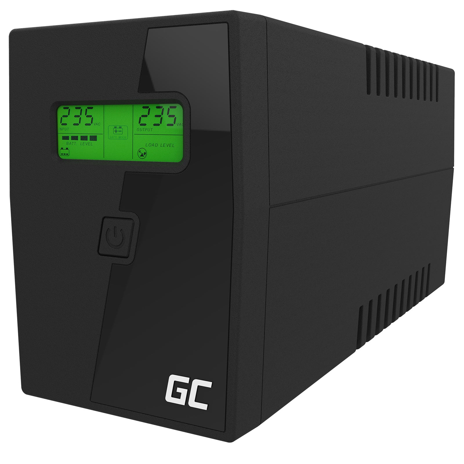 Greencell UPS Gruppo Di Continuità 1000VA 2 Schuko 2 IEC UPS03 - Disponibile in 2-4 giorni lavorativi