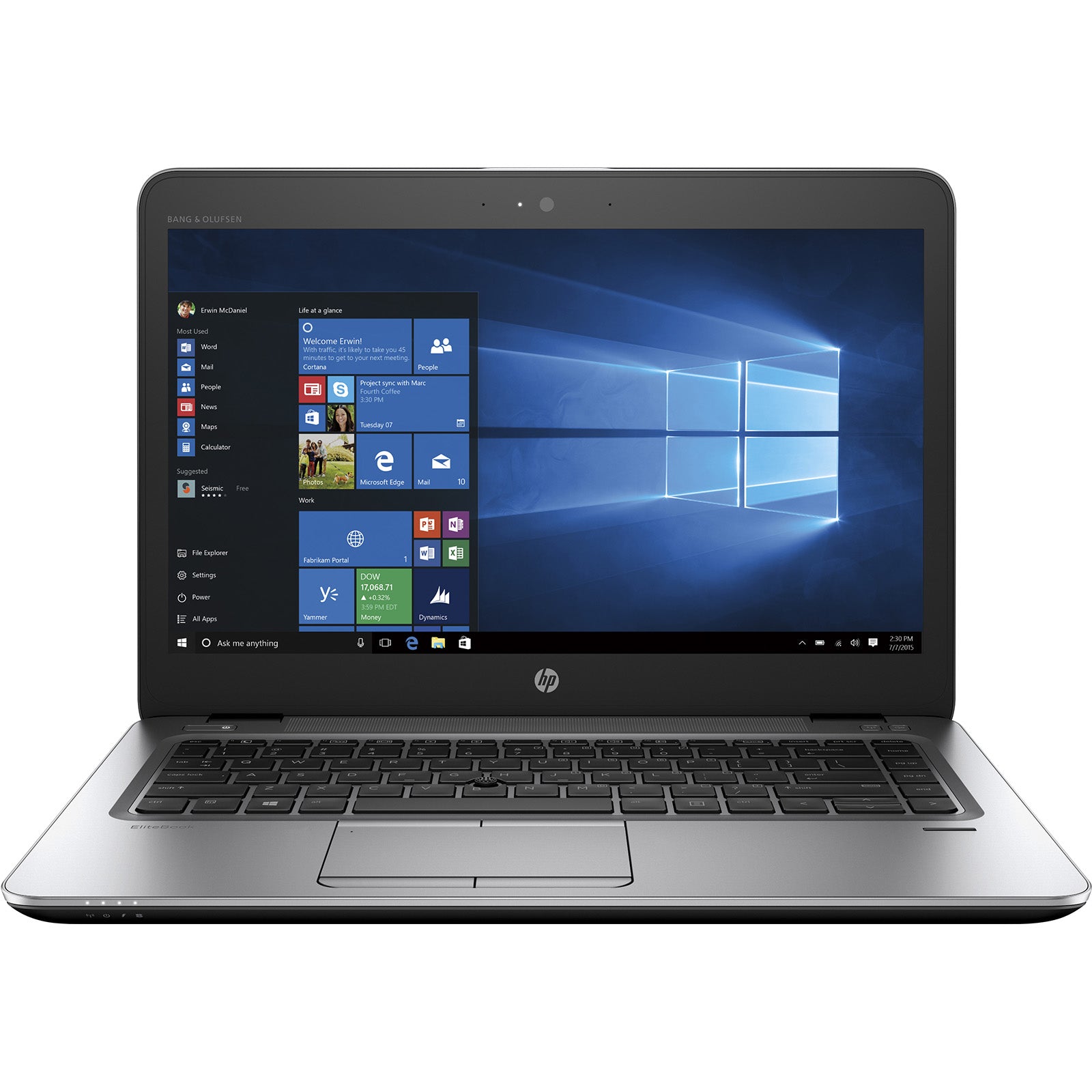 Notebook ricondizionato - Grado A - HP EliteBook 840 G4 Notebook 14" Intel i5-7200U Ram 8GB SSD 240GB Webcam (Ricondizionato Grado A) - Disponibile in 2-4 giorni lavorativi