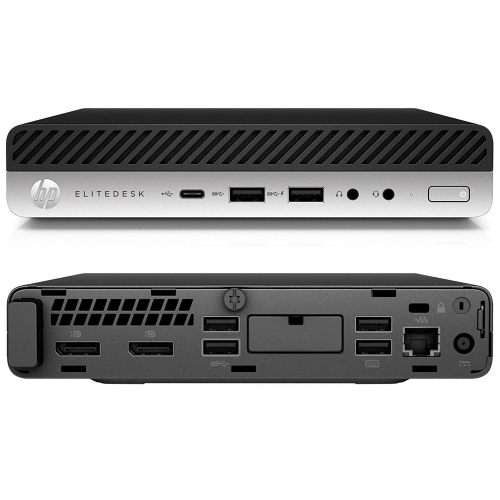 PC Desktop Ricondizionato - Grado A - HP EliteDesk 705 G5 Mini PC Computer AMD Ryzen 5 Pro 3400GE Ram 16GB SSD 240GB (Ricondizionato Grado A) - Disponibile in 2-4 giorni lavorativi