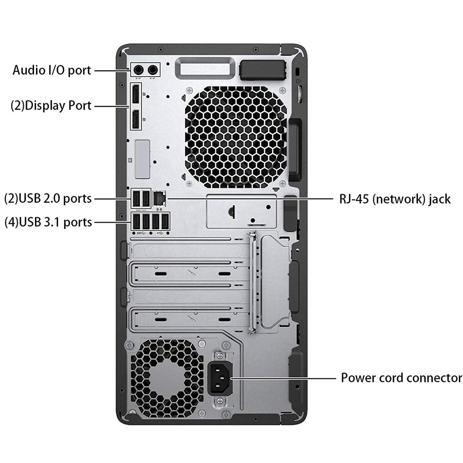 PC Desktop Ricondizionato - Grado A - HP EliteDesk 800 G4 Tower Computer Intel i5-8400 Ram 8GB SSD 240GB (Ricondizionato Grado A) - Disponibile in 2-4 giorni lavorativi