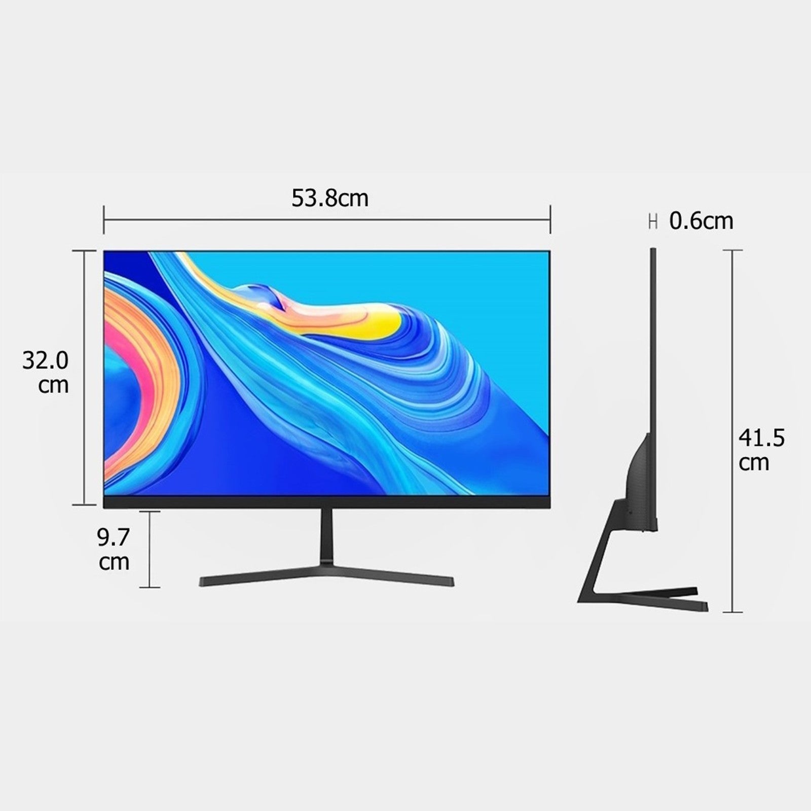 Ironware IRON24 Monitor 23.8" (24") Full HD 75Hz Speaker Borderless - Disponibile in 2-4 giorni lavorativi