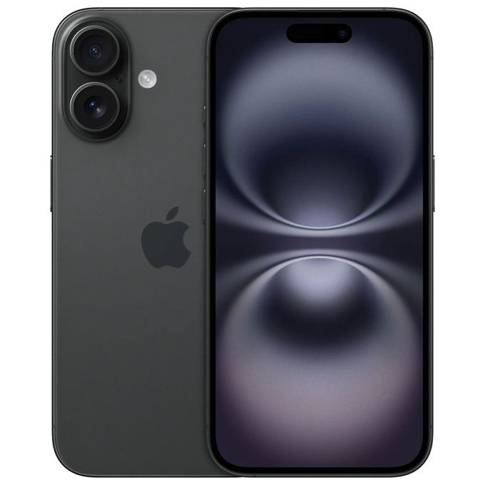 Smartphone nuovo Apple iPhone 16 512Gb 6.1'' Nero Italia - Disponibile in 3-4 giorni lavorativi