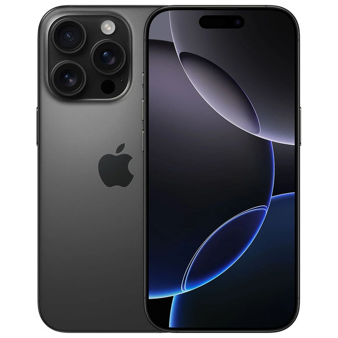 Smartphone nuovo Apple iPhone 16 Pro 128Gb 6.3'' Titanio Nero Italia - Disponibile in 3-4 giorni lavorativi