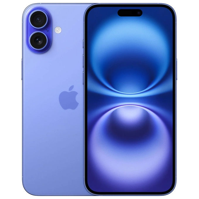 Smartphone nuovo Apple iPhone 16 Plus 128Gb 6.7'' Blu oltremare Europa - Disponibile in 3-4 giorni lavorativi