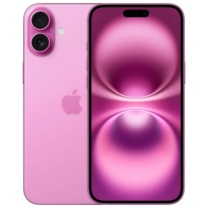 Smartphone nuovo Apple iPhone 16 Plus 128Gb 6.7'' Rosa Italia - Disponibile in 3-4 giorni lavorativi