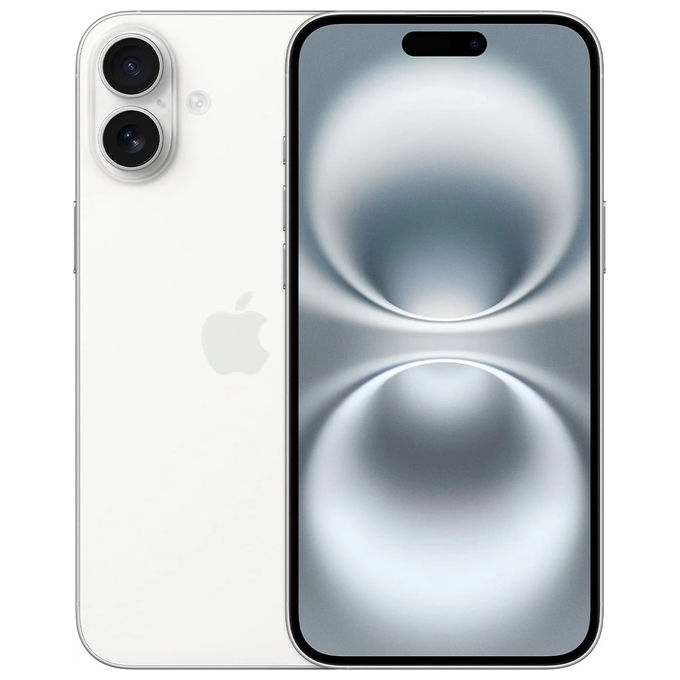 Smartphone nuovo Apple iPhone 16 Plus 128Gb 6.7'' Bianco Italia - Disponibile in 3-4 giorni lavorativi