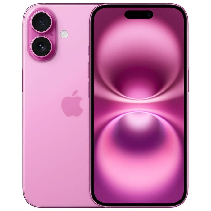 Smartphone nuovo Apple iPhone 16 256Gb 6.1'' Rosa Italia - Disponibile in 3-4 giorni lavorativi