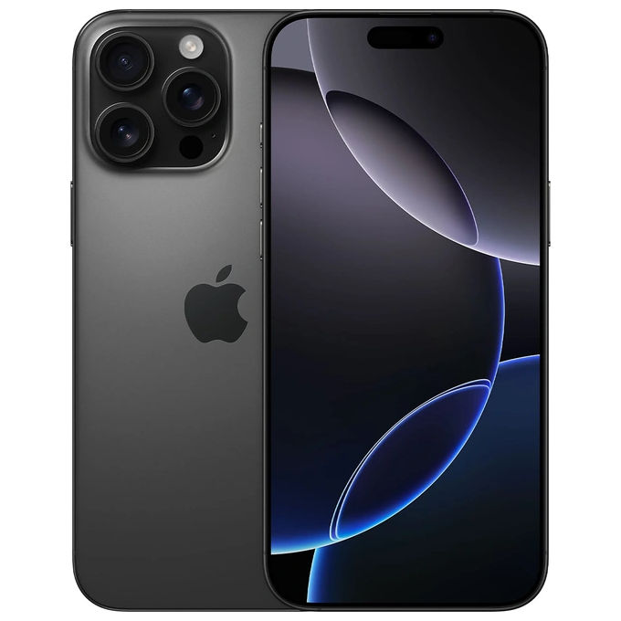 Smartphone nuovo Apple iPhone 16 Pro Max 512Gb 6.9'' Titanio Nero Italia - Disponibile in 3-4 giorni lavorativi