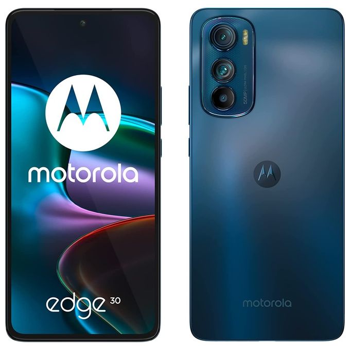 Smartphone nuovo Motorola Edge 30 5G 8Gb 128Gb 6.5'' Amoled 144Hz Dual Sim Meteor Grey Tim - Disponibile in 3-4 giorni lavorativi Motorola